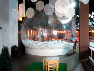 Infláveis Interativos - Bolha Globo de Neve