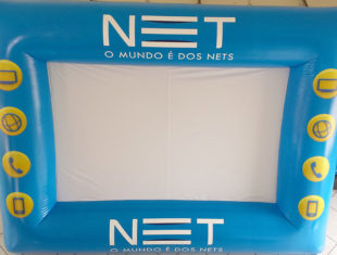 Infláveis Interativos - Tela de Projeção - Net