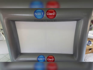Infláveis Interativos - Tela de Projeção - Net Claro