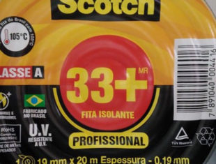 Réplica e Displays Infláveis - Fita Isolante 3m