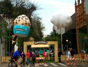 Balões Blimp - Ben and Jerry's