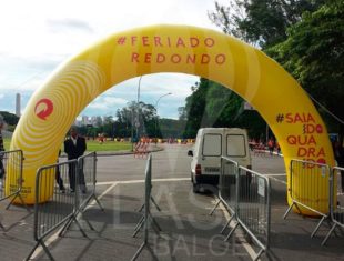 Portal Inflável - Skol