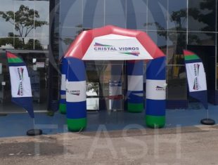 Tenda Inflável Cristal Vidros